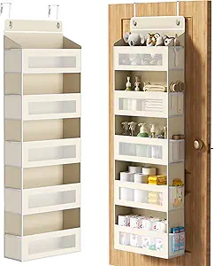 Over‑the‑door organizer for closets and pantry doors