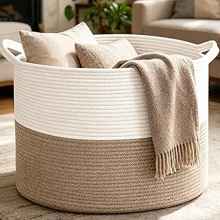 Small woven basket used to catch miscellaneous household items